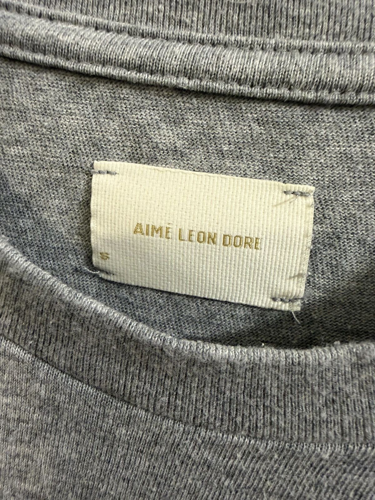 Aime Leon Dore Rose Pocket - Heather Grey Pocket Tee Size US M / EU 48-50 / 2 - 3 Thumbnail