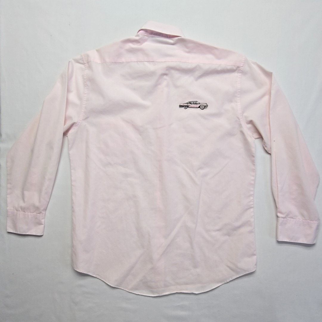 Other Pink Car Shirt Cruisin Graphic Rhinestone L Button Up Size US L / EU 52-54 / 3 - 9 Thumbnail