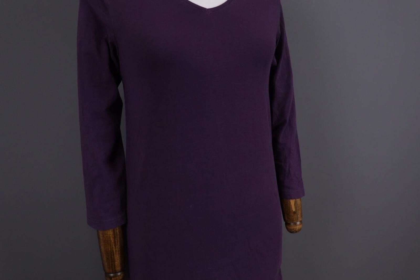 Designer Gudrun Sjoden Purple A-Line Knee Lenght Dress Size XS Size XS / US 0-2 / IT 36-38 - 6 Thumbnail