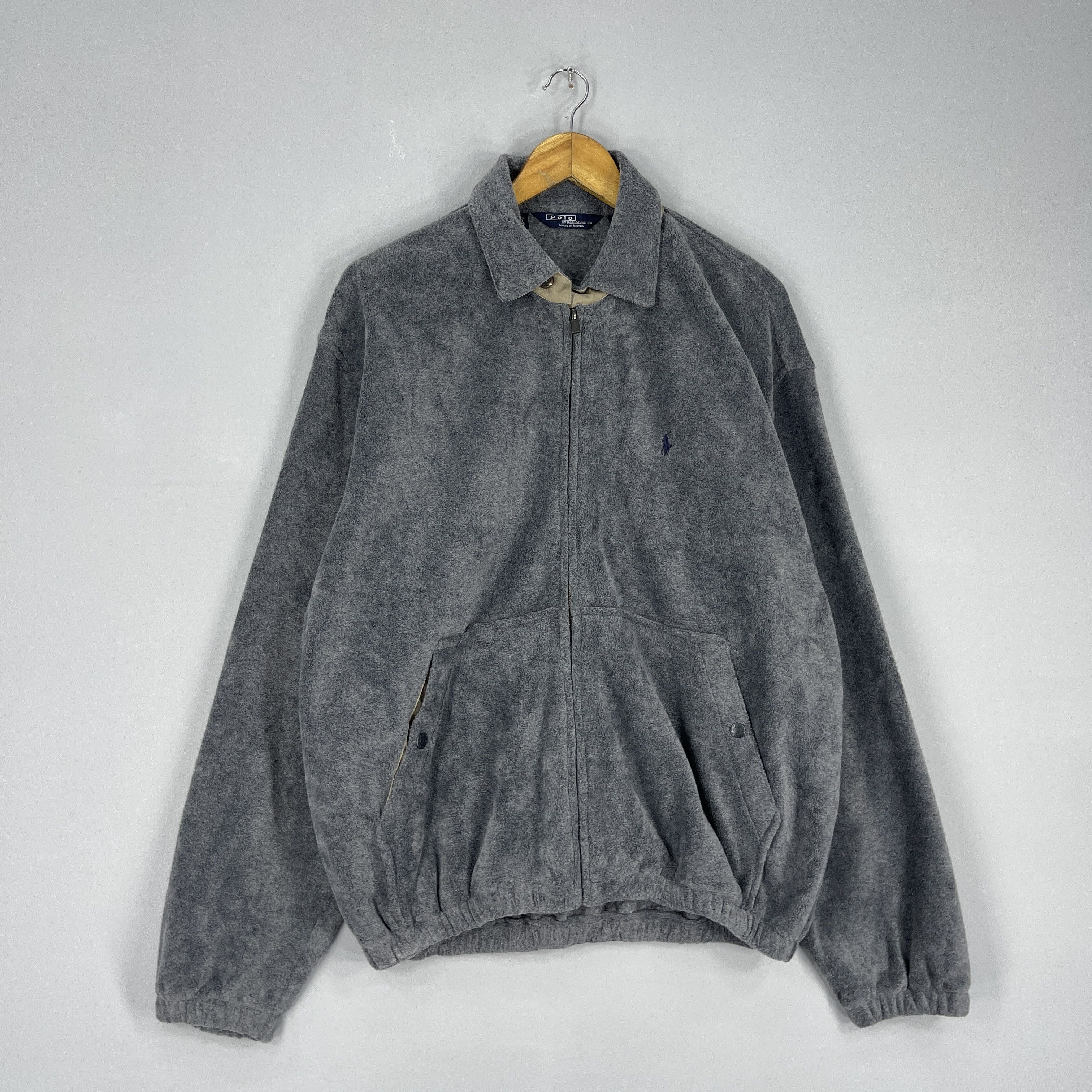 Polo Ralph Lauren Vintage 90's POLO RALPH LAUREN Fleece Jacket Size US M / EU 48-50 / 2 - 3 Thumbnail