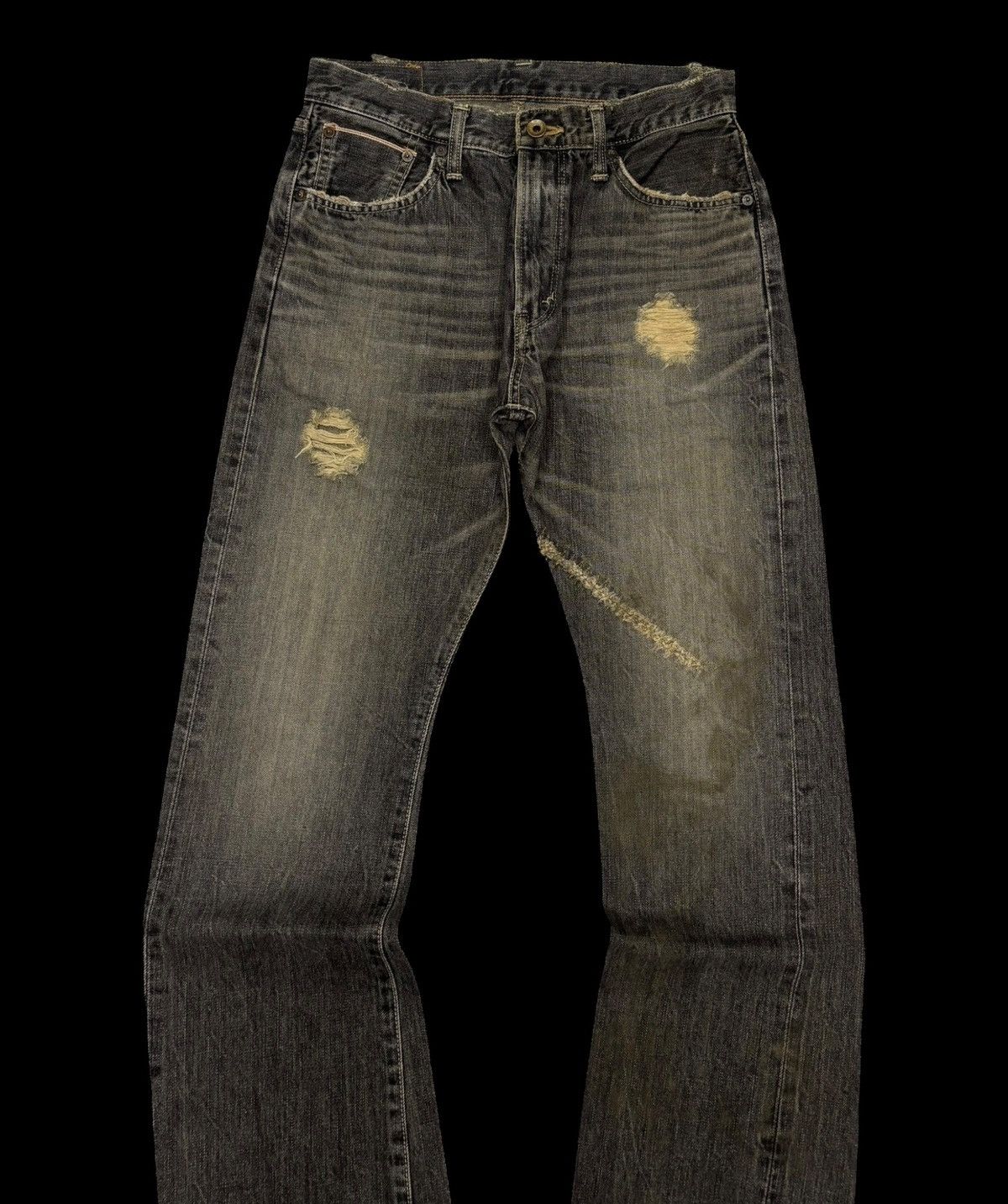 Edwin Flare Jeans Edwin 505s Selvedge Mud Wash Flare Denim Jeans Size US 29 - 9 Thumbnail