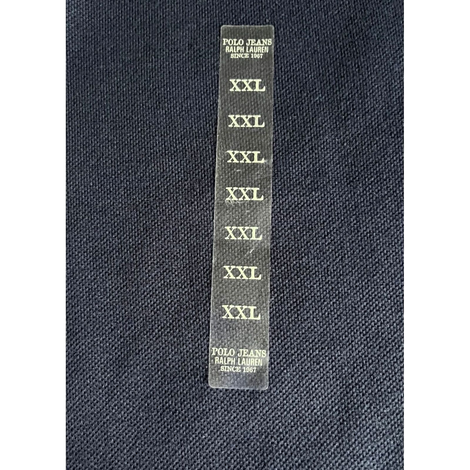 Ralph Lauren VINTAGE Polo Jeans Company Ralph Lauren Polo Shirt Mens XXL Navy 100% Cotton Short Sleeve Collared Logo 90s Retro Classic Shirt Size US XXL / EU 58 / 5 - 7 Thumbnail