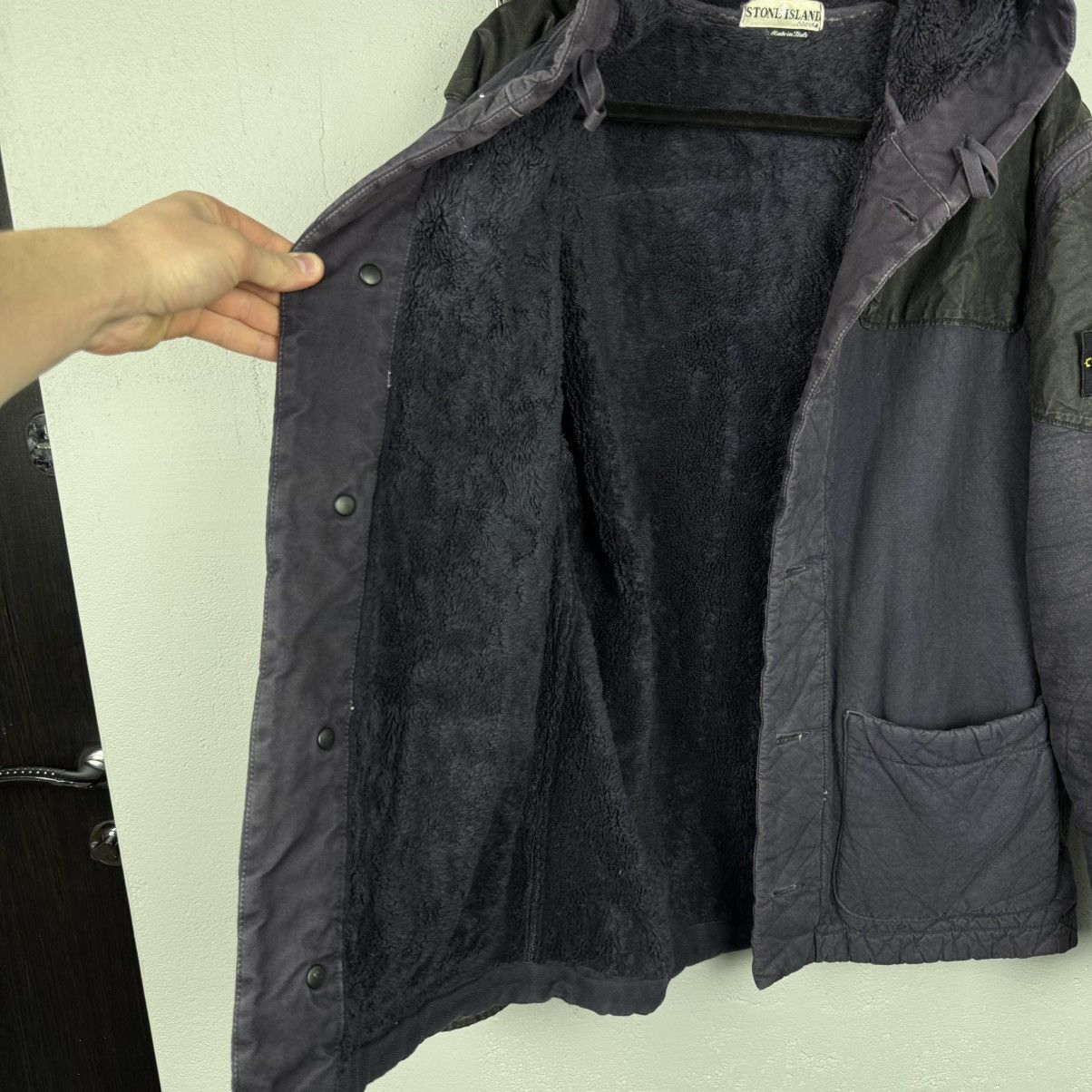 Stone Island Vintage Stone Island Leather Fur 2001’s Jacket Size US L / EU 52-54 / 3 - 8 Thumbnail