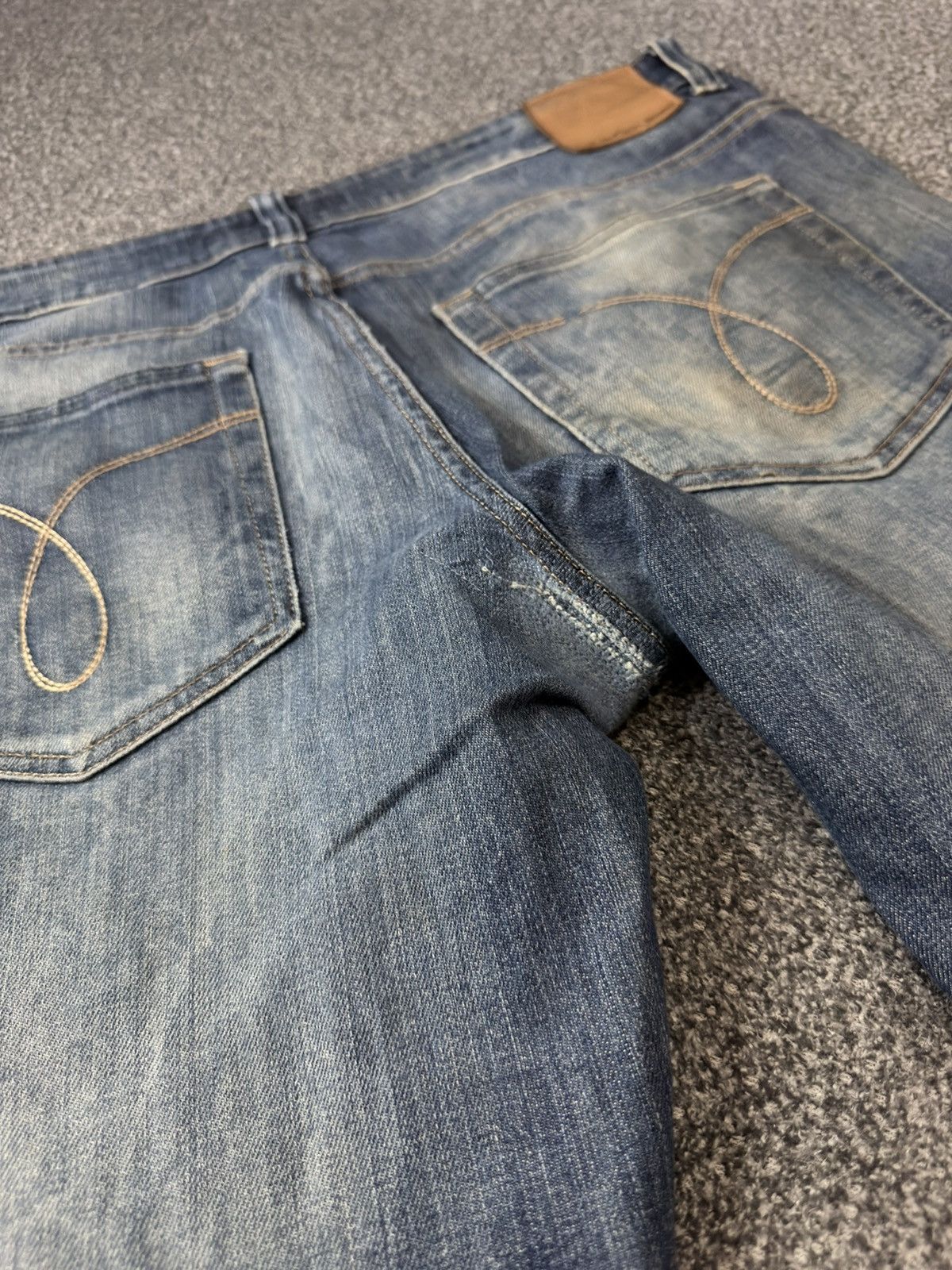 If Six Was Nine Archive Grunge Heavy Faded Dirty Calvin Klein Distressed Size US 36 / EU 52 - 9 Thumbnail