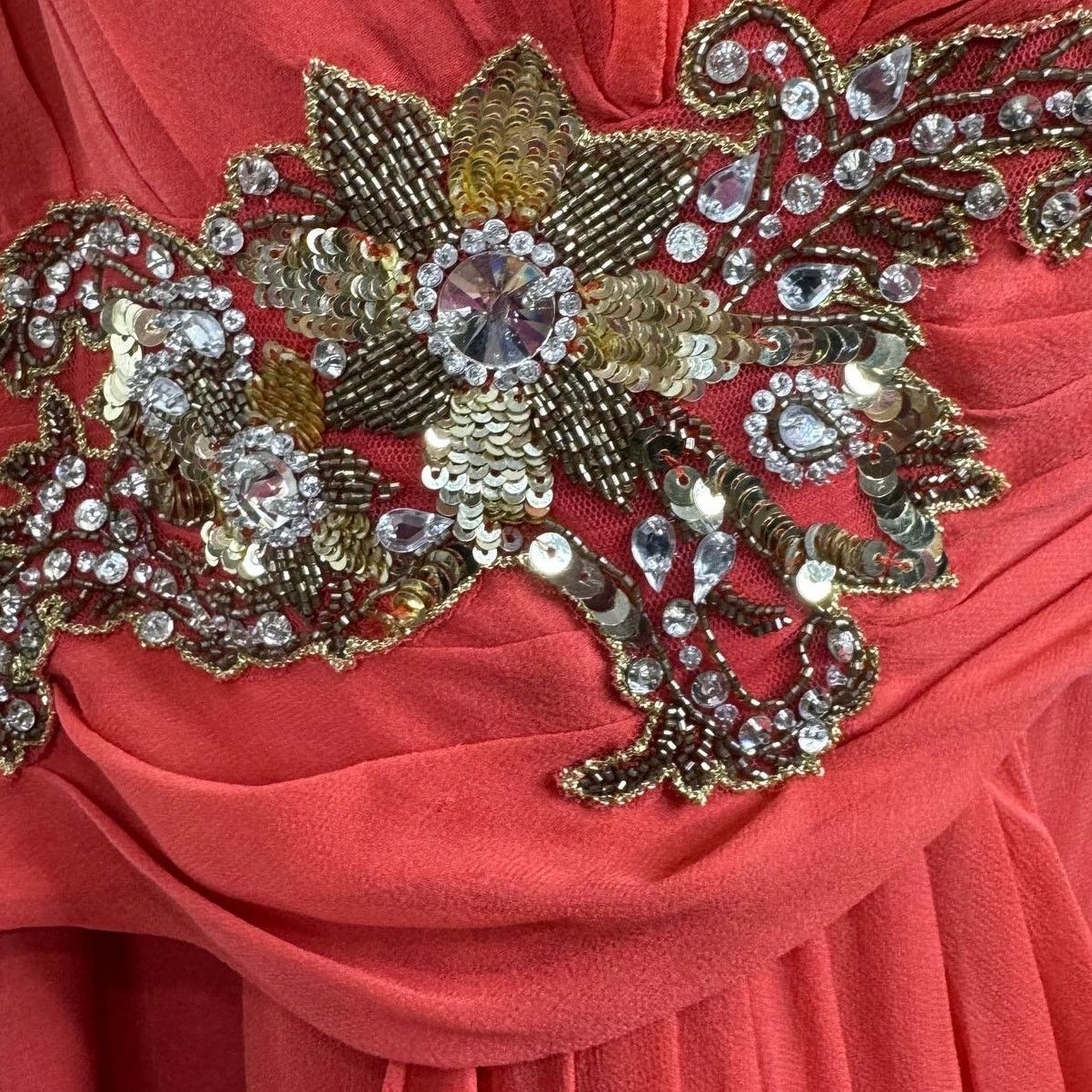 Marchesa Marchesa Notte Luxury Silk Pageant Cocktail Evening Size S / US 4 / IT 40 - 7 Thumbnail