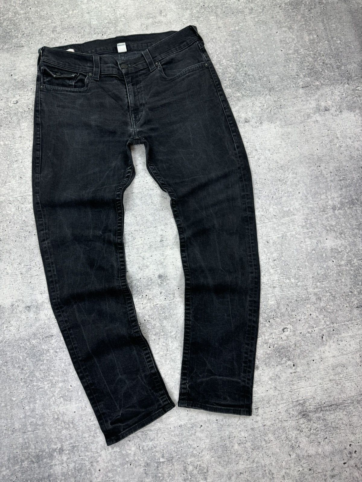 True Religion Vintage True Religion Rocco Black Stonewashed Denim Jeans 36 Size US 36 / EU 52 - 3 Thumbnail