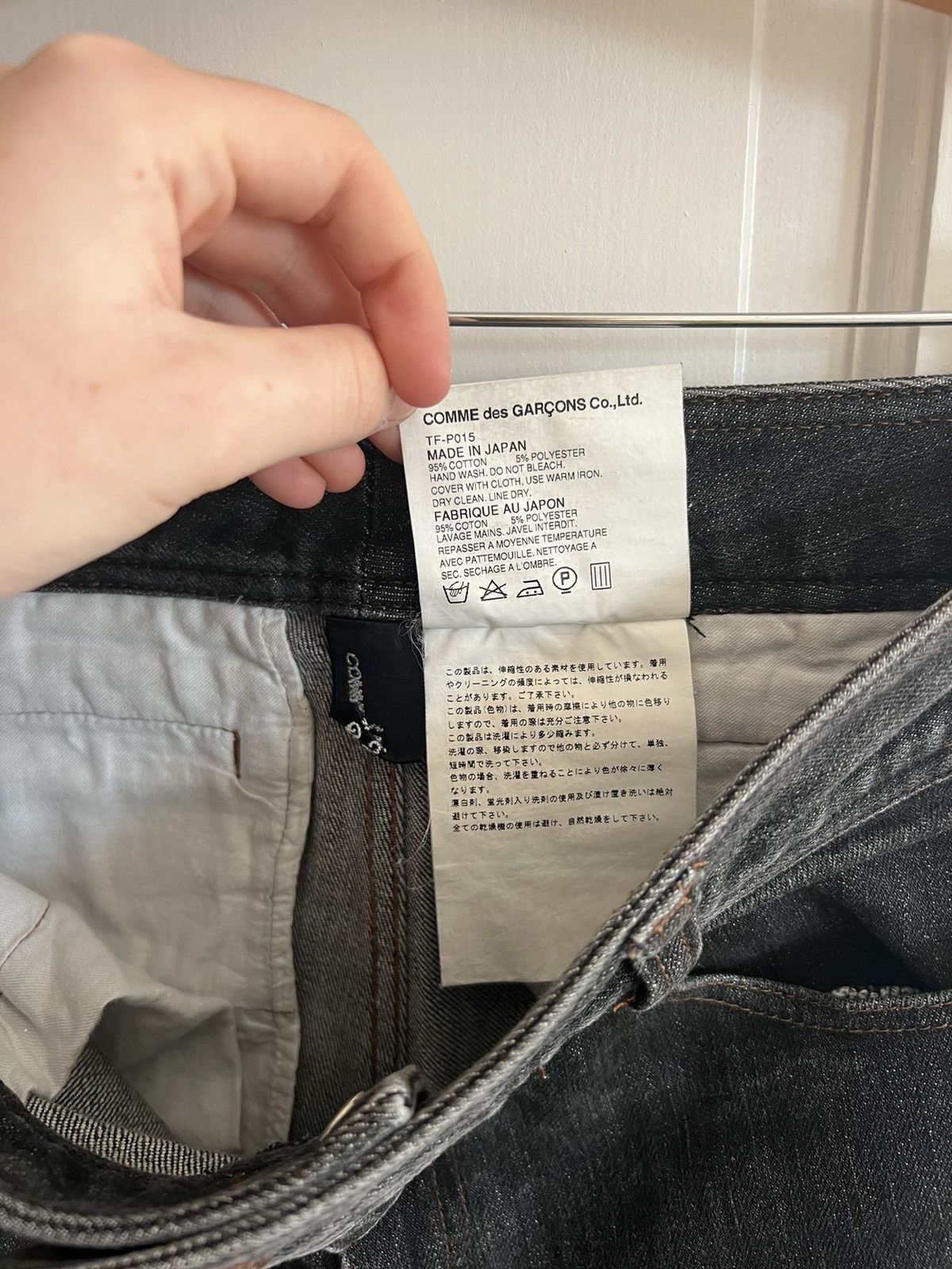 Comme des Garcons Comme Des Garçons Wide Leg Denim Pants Size US 30 / EU 46 - 12 Thumbnail