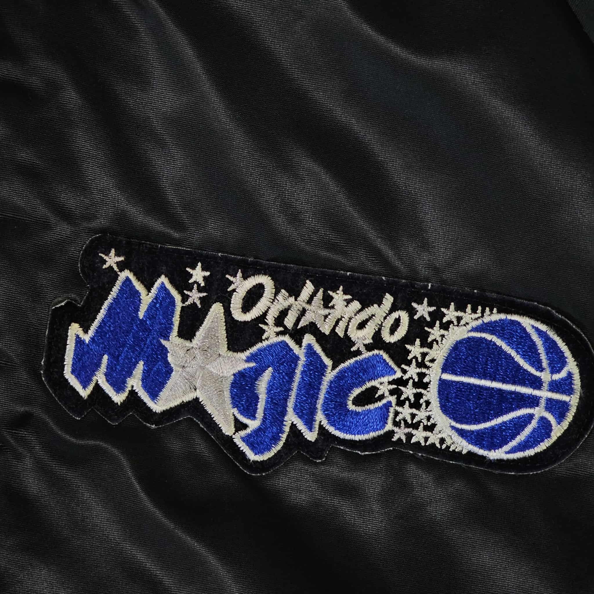 NBA Orlando Magic Vintage 90s Chalk Line Satin Bomber Jacket Size US L / EU 52-54 / 3 - 4 Thumbnail