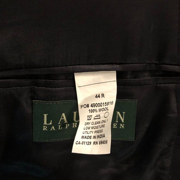 Ralph Lauren Ralph Lauren men's new 100%wool sport coat blazer jacket 44R Size 44R - 9 Thumbnail