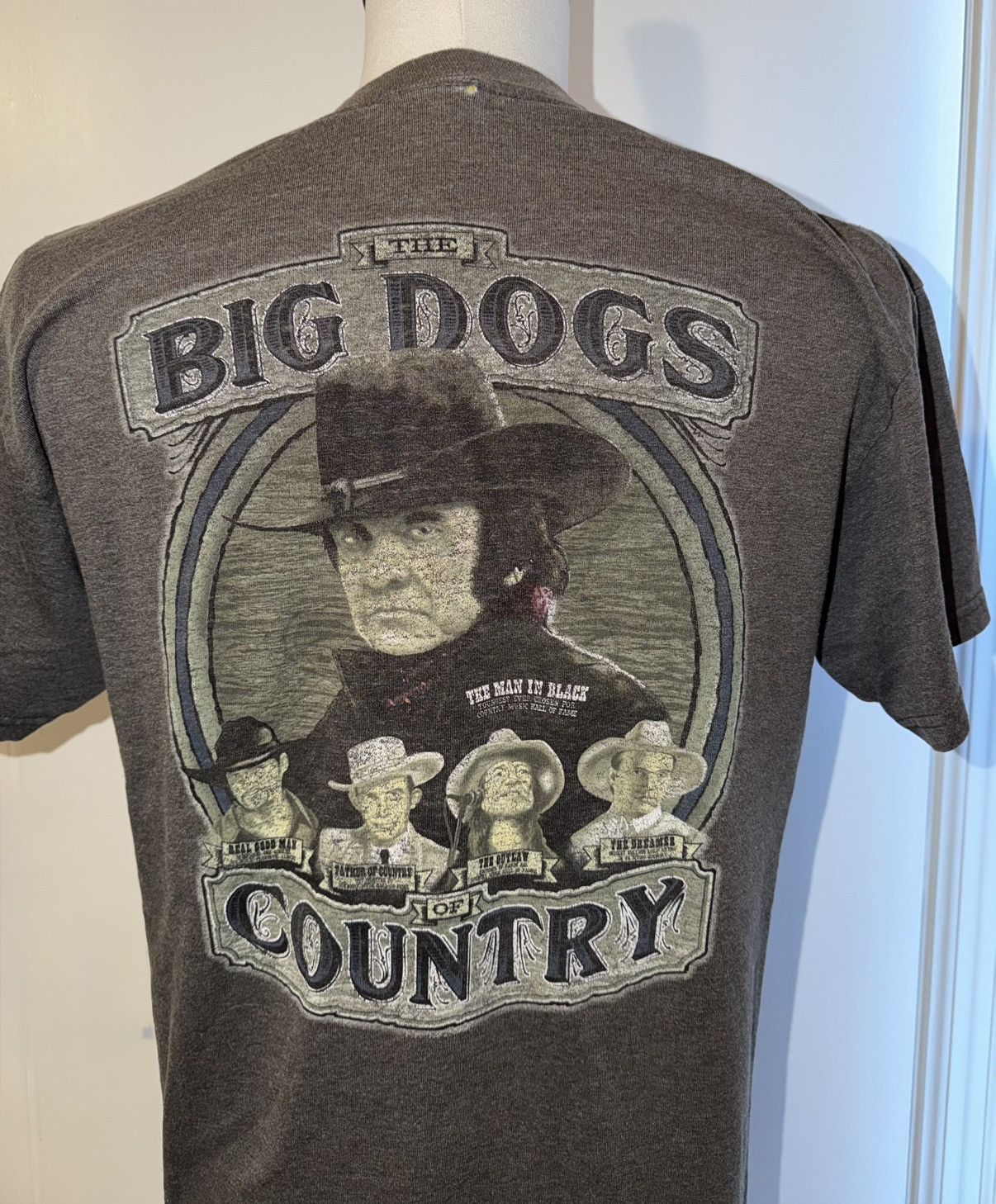 Big Dogs VTG The Big Dogs Of Country T-Shirt Gray Size L Size US L / EU 52-54 / 3 - 6 Thumbnail