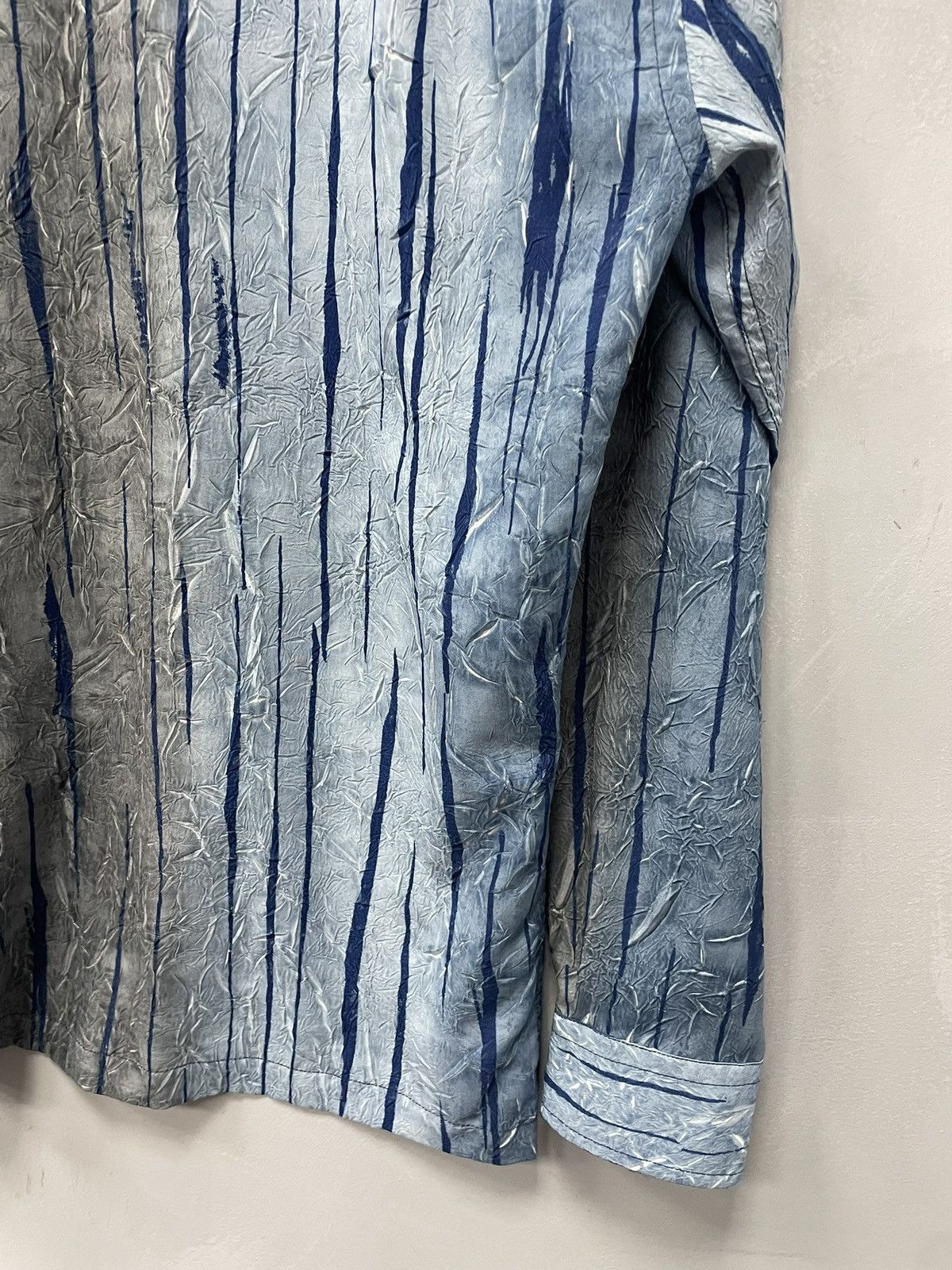 Issey Miyake × Vintage ASYMMETRIC shirt button up ISSEY STYLE JAPAN BRAND Y2K Size US S / EU 44-46 / 1 - 12 Thumbnail