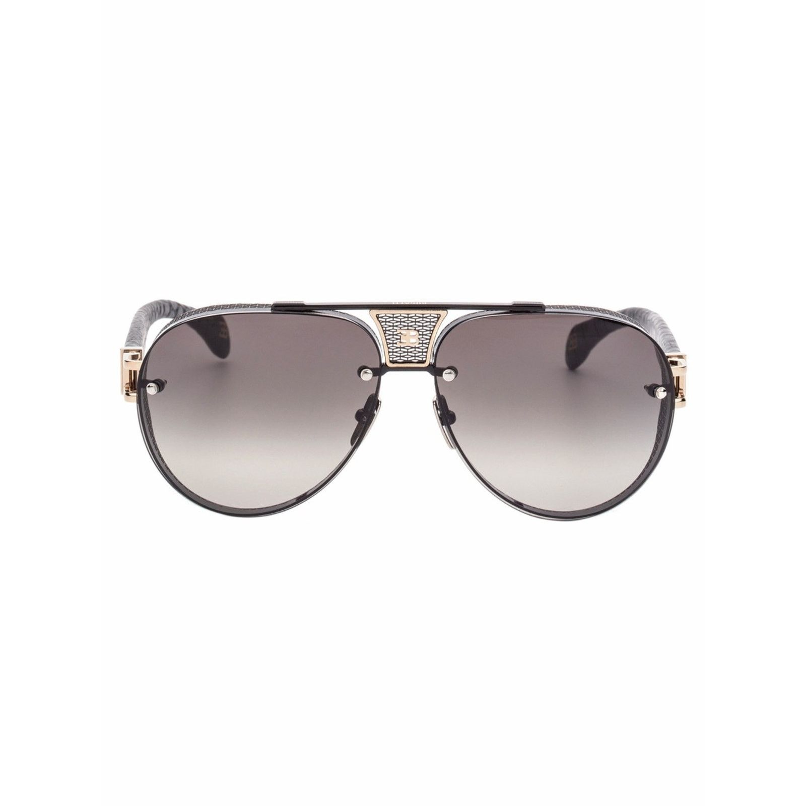 Bugatti New BUGATTI 05 BK Black Men's Aviator Sunglasses Authentic Size ONE SIZE - 5 Thumbnail