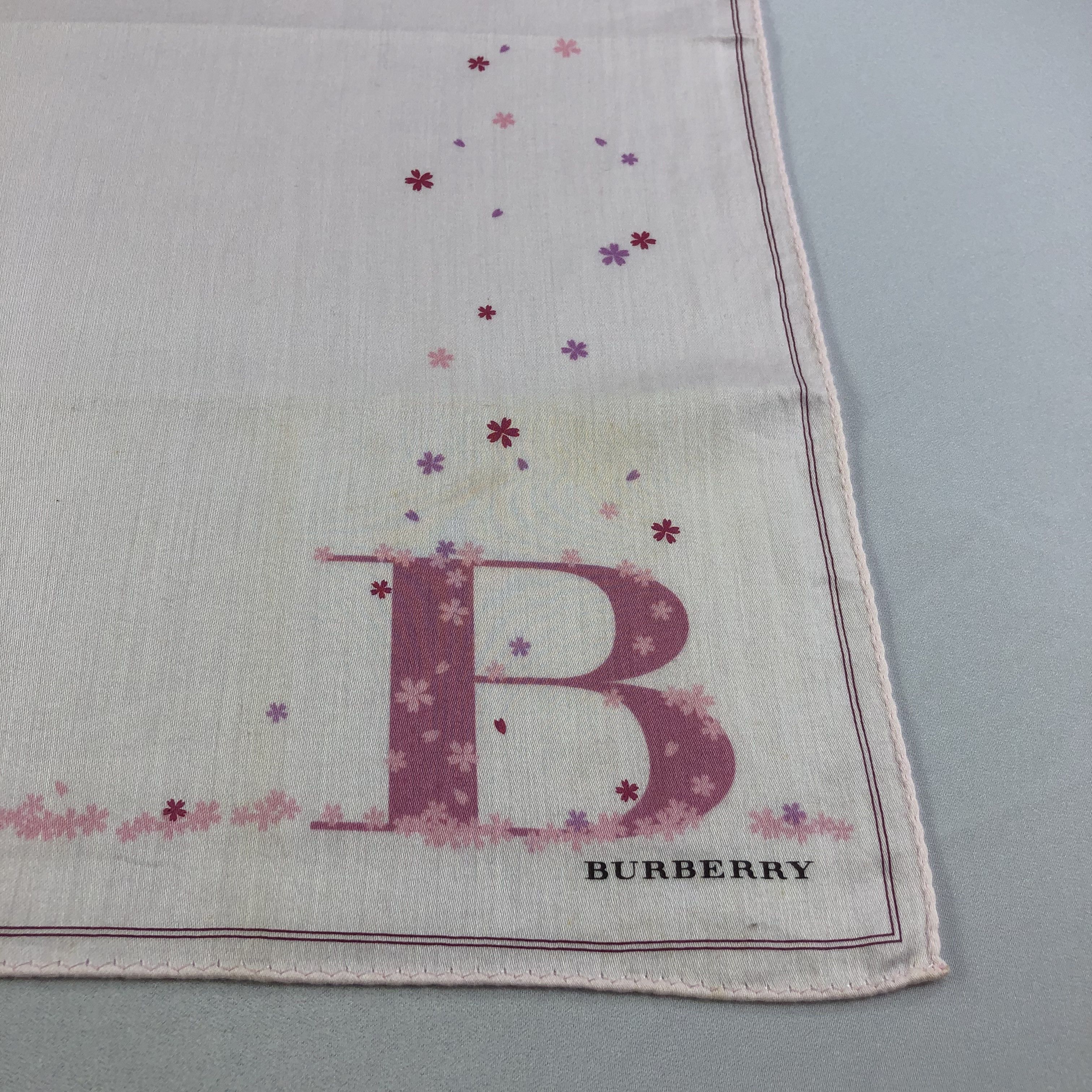 Burberry Burberry Handkerchief Neckerchief Bandana H1718 Size ONE SIZE - 5 Thumbnail