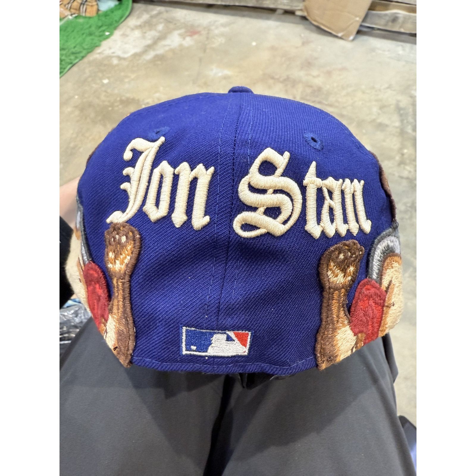 Jon Stan NYC Jon Stan Fitted New 7 1/8 Size ONE SIZE - 3 Thumbnail