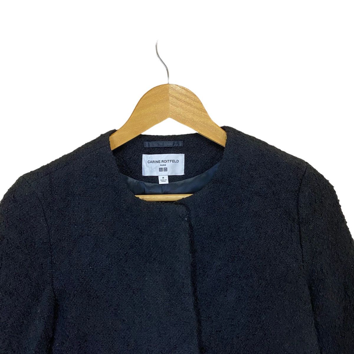 Japanese Brand Carine Roiftend Paris Zipper Cropped Jacket Size S / US 4 / IT 40 - 4 Thumbnail