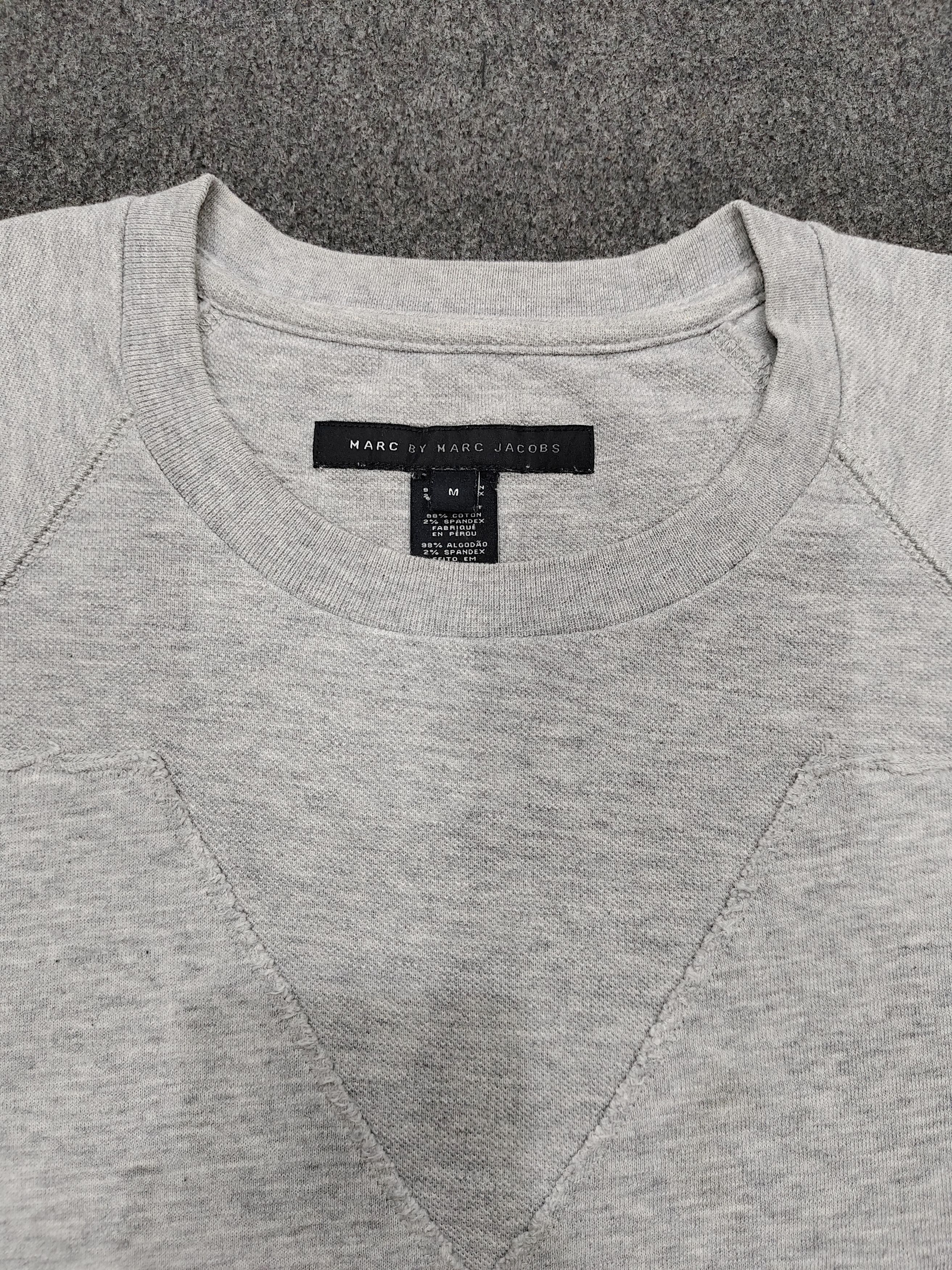 Marc Jacobs Marc Jacobs💥Minimalist Big Logo Pacthwork Sweatshirt Size US M / EU 48-50 / 2 - 5 Thumbnail