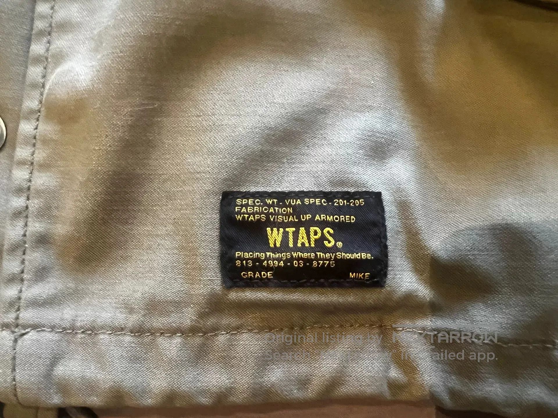Wtaps Wtaps 15aw M65 Jacket. Size US M / EU 48-50 / 2 - 2 Thumbnail