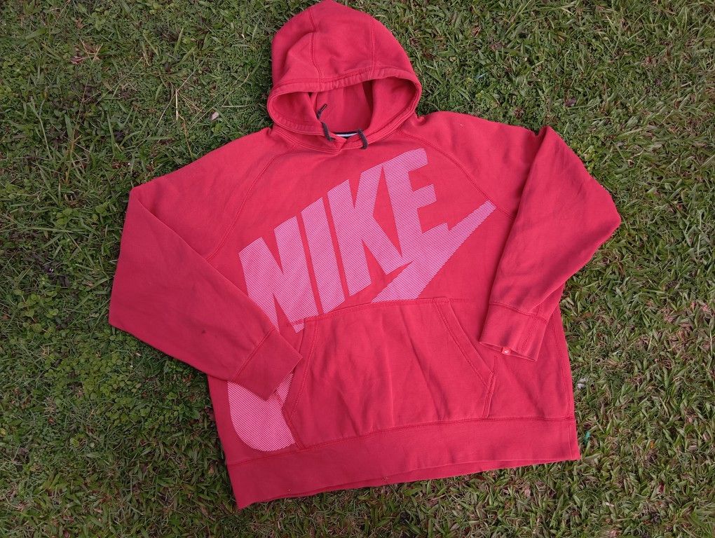 Nike Nike hoodie🎳🎾 Spellout Logo ⚽⚾ Size US XL / EU 56 / 4 - 1 Thumbnail