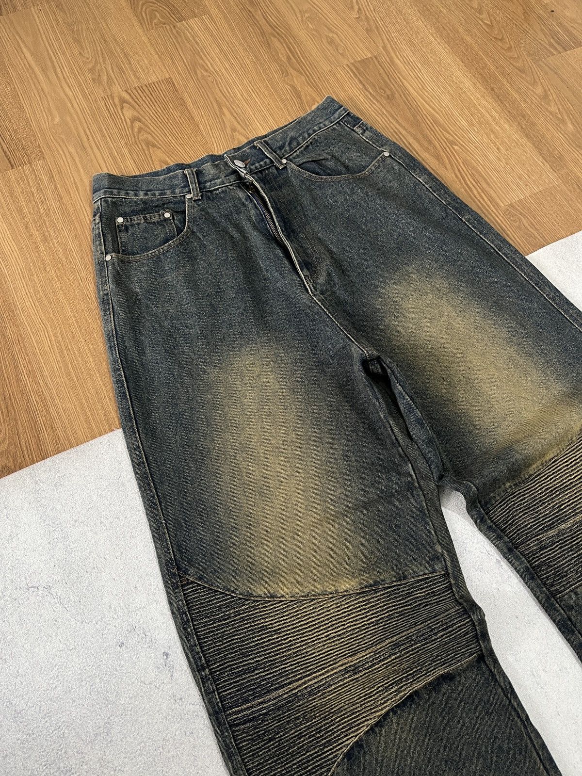 Other Baggy Bikers Denim Pants Size US 31 - 6 Thumbnail