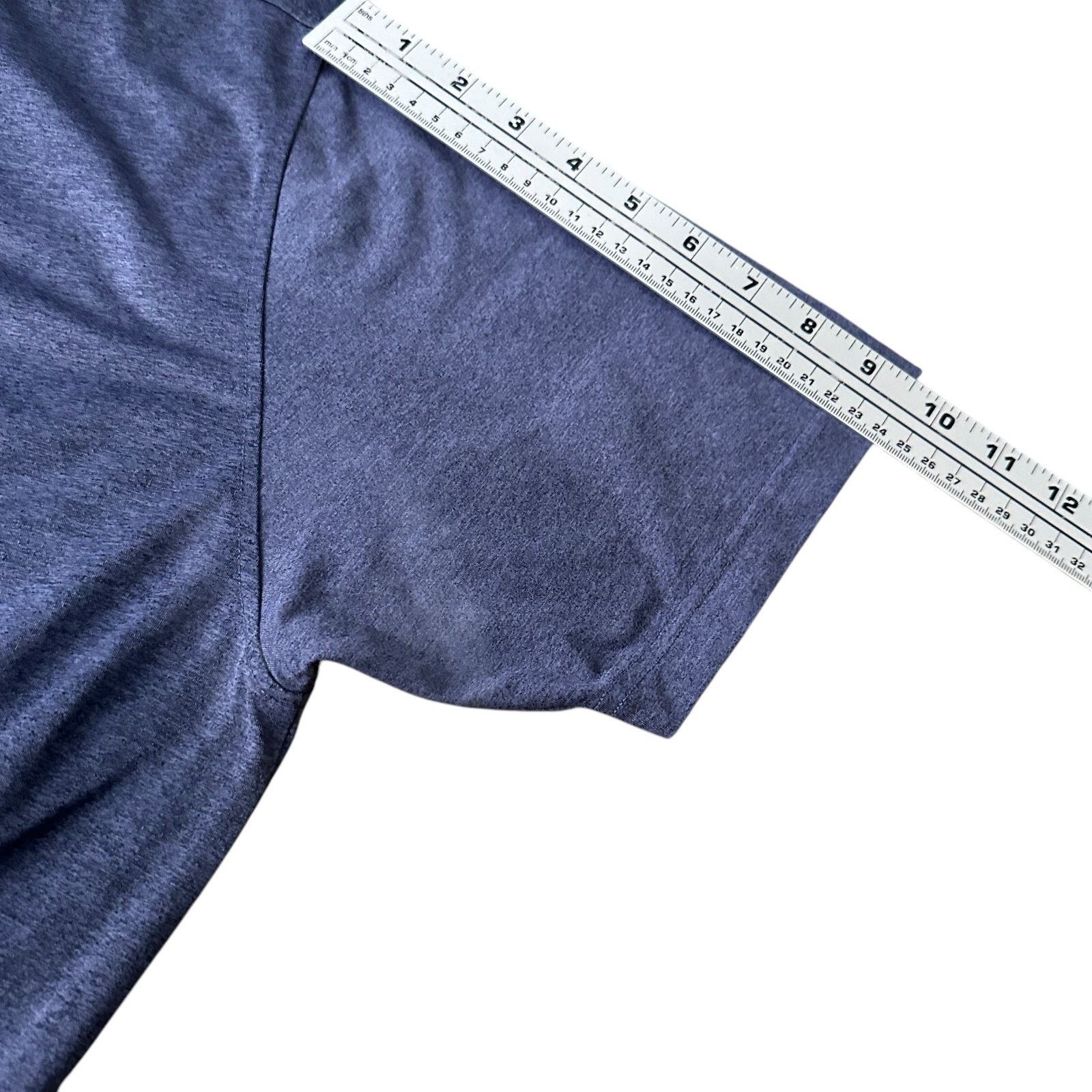 Other Rhoback Polo Shirt Men’s Large Heathered Blue Stretch Golf Size US L / EU 52-54 / 3 - 8 Thumbnail