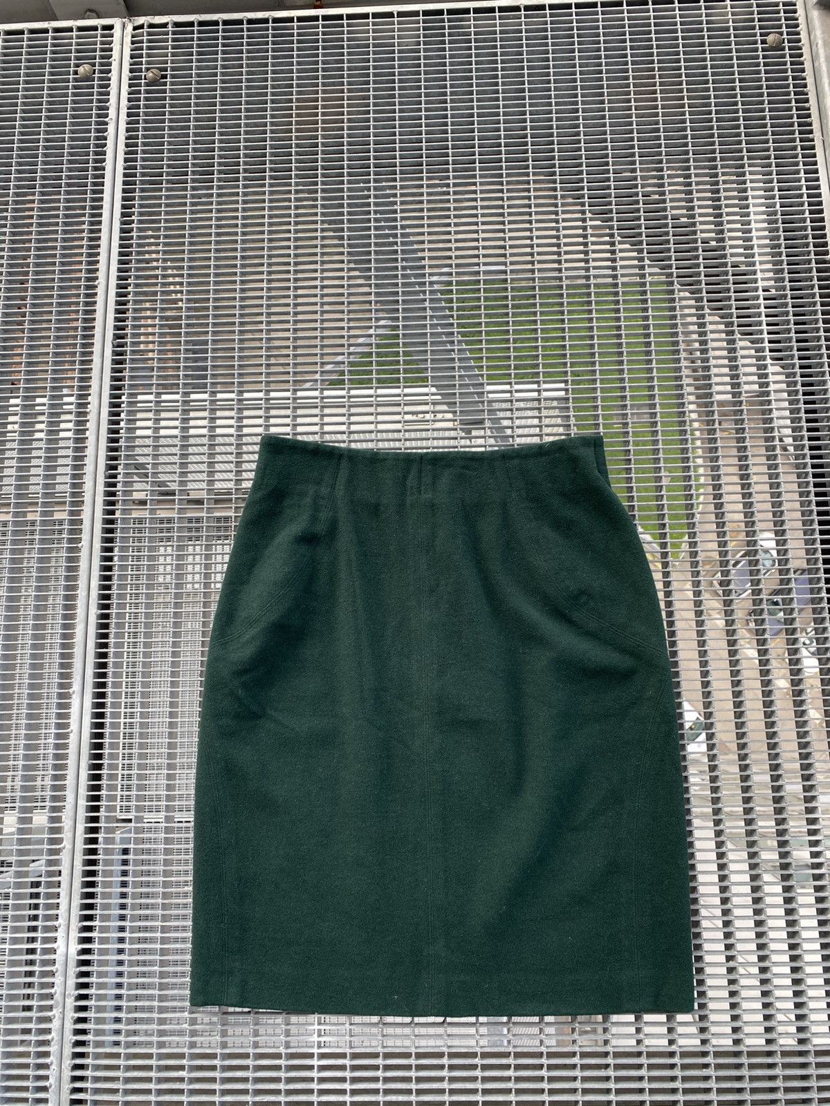 Jil Sander Vintage Jil Sander + Wool Skirt Size 30" / US 8 / IT 44 - 1 Thumbnail