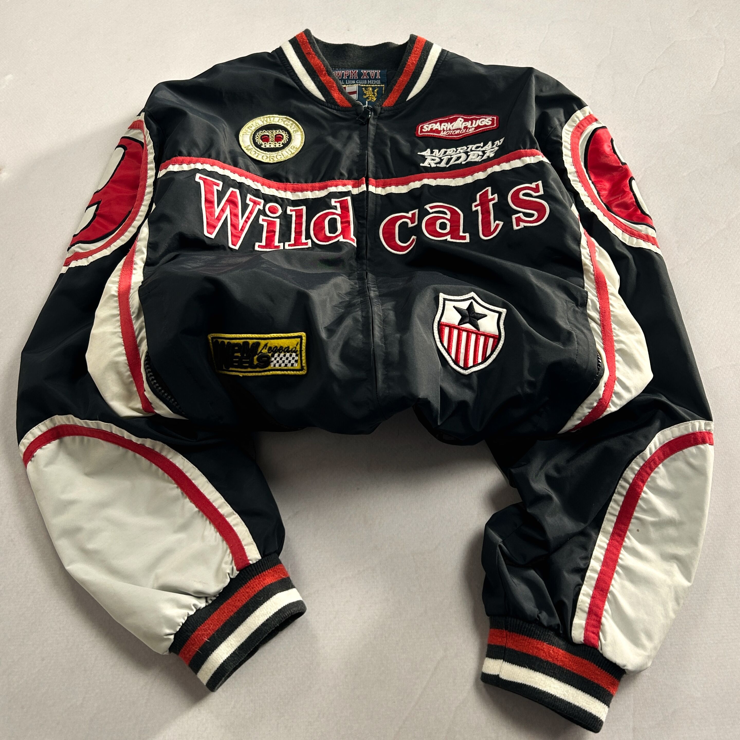 Yohji Yamamoto Wildcats Racing Jacket Cropped Varsity Style Y2K Streetwear Size US L / EU 52-54 / 3 - 1 Thumbnail