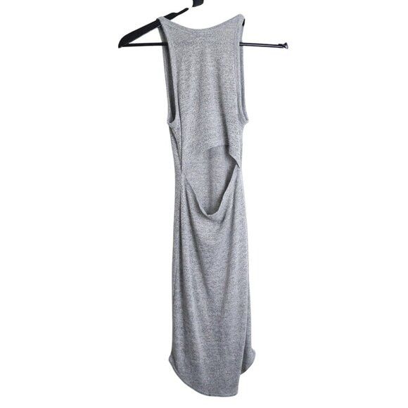 Aritzia Aritzia Wilfred Free Yasmin Heathered Knit Open Back Dress Size XXS / US 00 / IT 34 - 4 Thumbnail