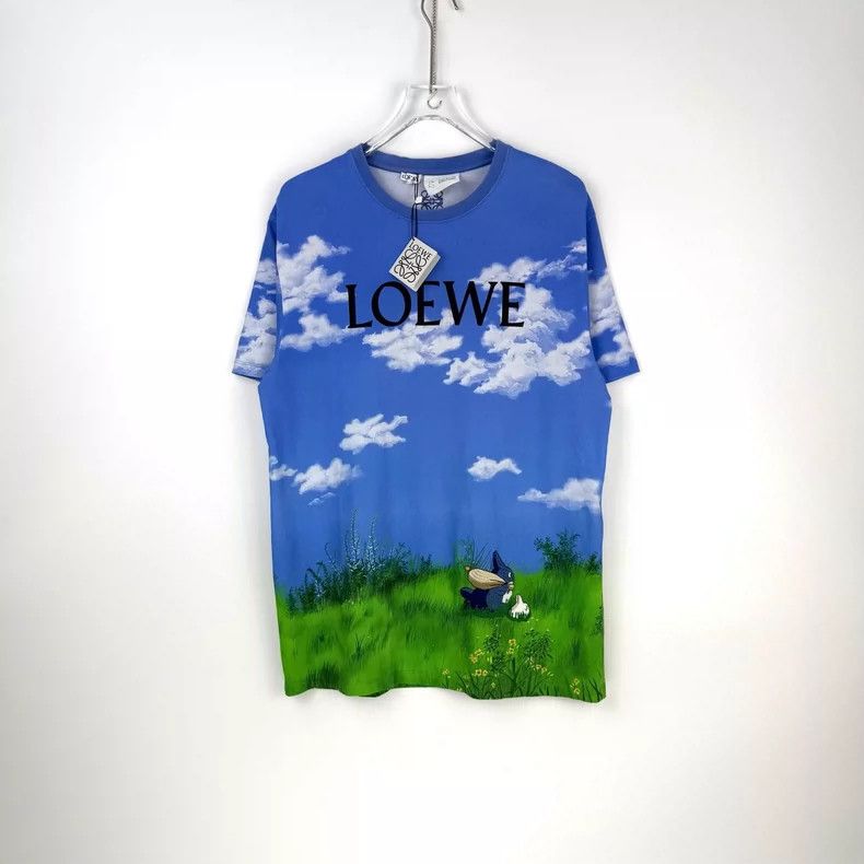 Loewe loewe Blue irregular shirt 2504-Nextarrow Size US L / EU 52-54 / 3 - 3 Thumbnail