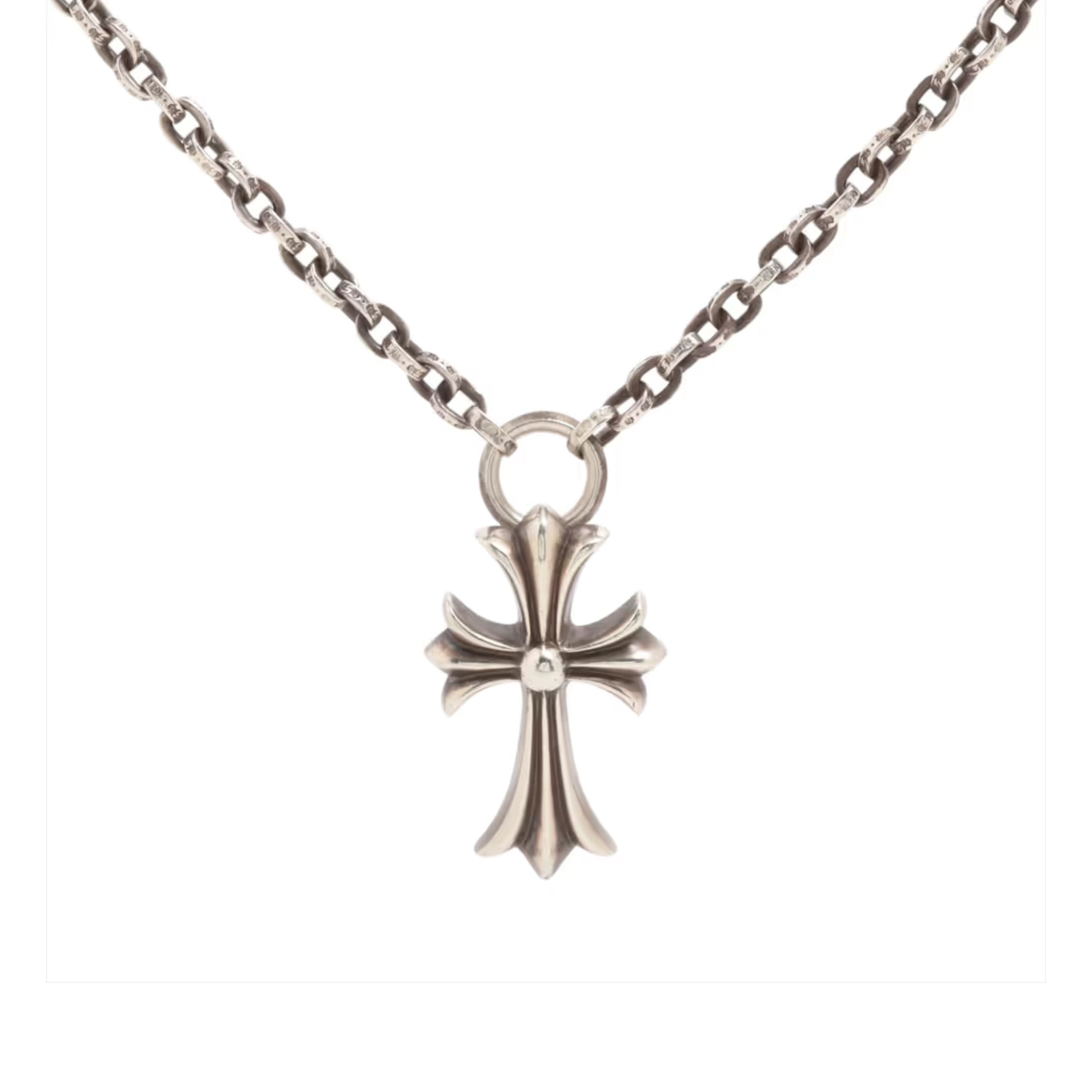 Chrome Hearts CHROME HEARTS Small CH Cross Necklace Size ONE SIZE - 2 Thumbnail