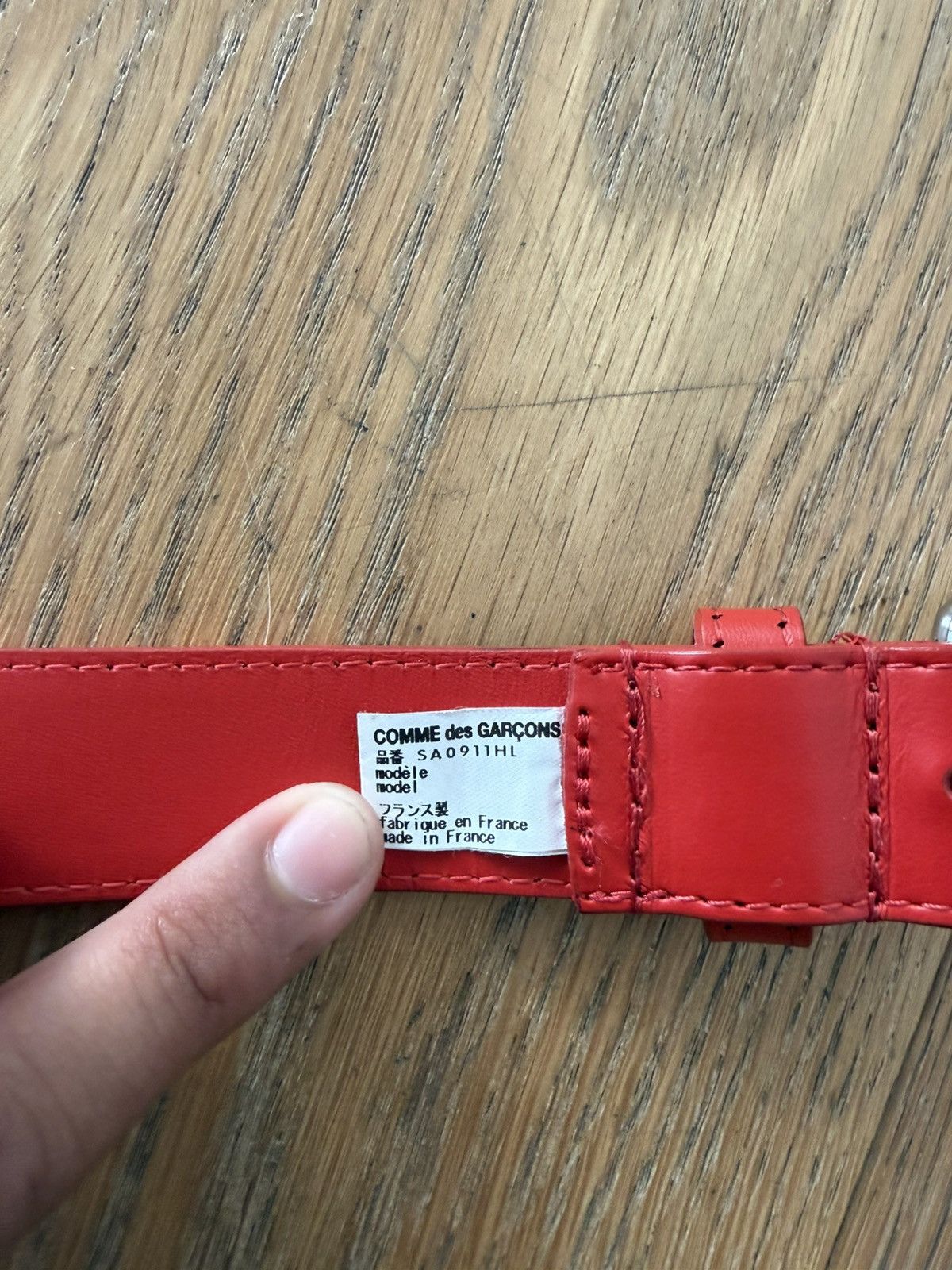 Comme des Garcons Comme des garcon belt Size 32 - 4 Thumbnail
