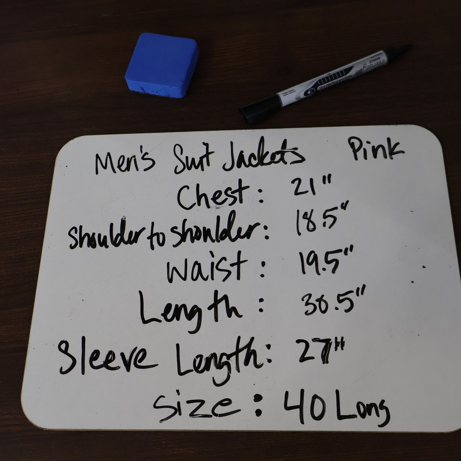 Tommy Hilfiger Tommy Hilfiger Modern Fit Flex Suit Jacket Mens 40L Pink Size 40L - 8 Thumbnail
