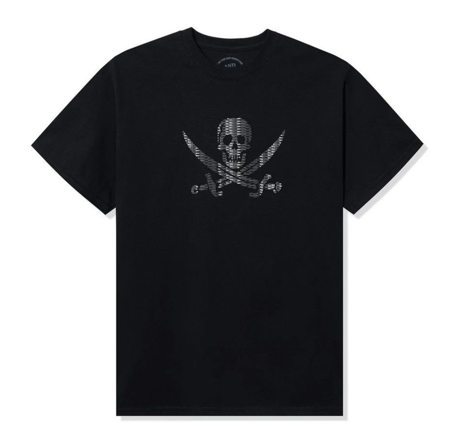 Image of Anti Social Social Club x Neighborhood Anti Social Club Assc Neighborhood Crossbones 2Xl in Black