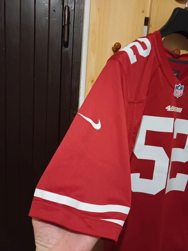 Nike San Francisco 49ers Willis #52 NFL Nike Jersey (L) Size US L / EU 52-54 / 3 - 5 Thumbnail
