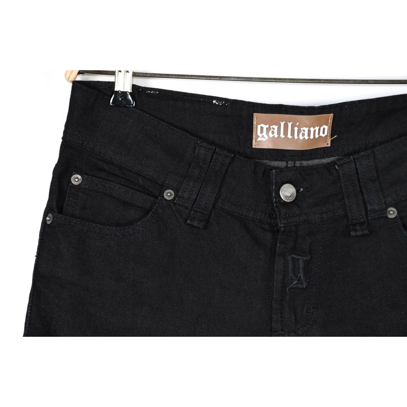 John Galliano John Galliano Jeans Women's Black W30/L34 Size 30 Regular XS-... Size 30" / US 8 / IT 44 - 3 Thumbnail