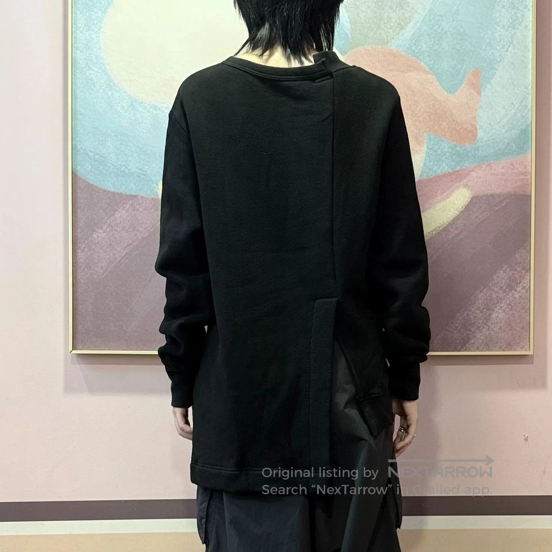 Yohji Yamamoto Yohji Yamamoto Asymmetrical Pullover Hoodie. Size US M / EU 48-50 / 2 - 8 Thumbnail