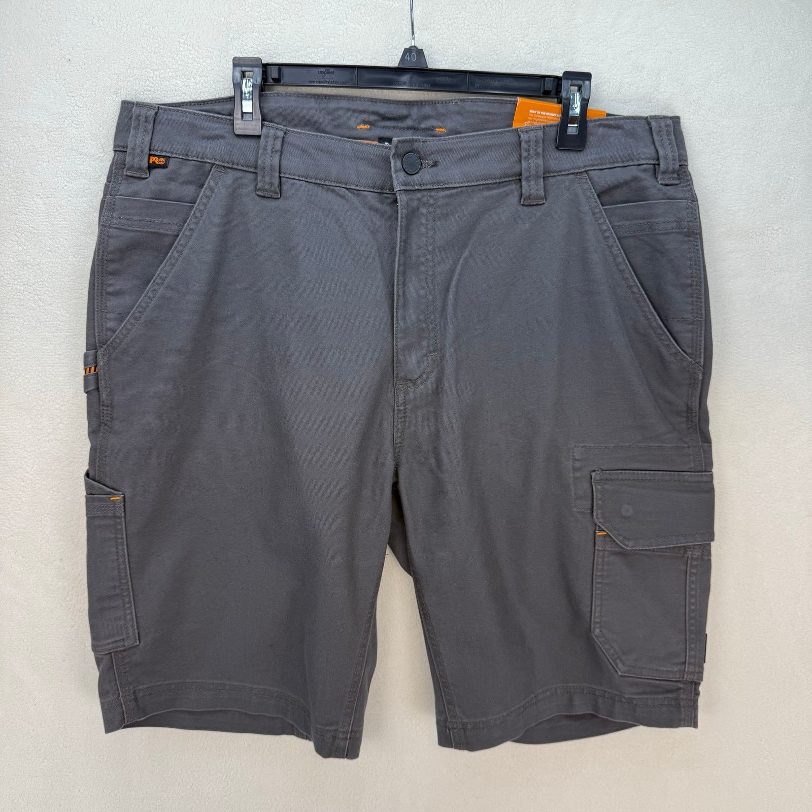 Timberland TIMBERLAND PRO MEN'S 38 IRONHIDE FLEX UTILITY CARGO SHORTS Size US 38 / EU 54 - 1 Thumbnail