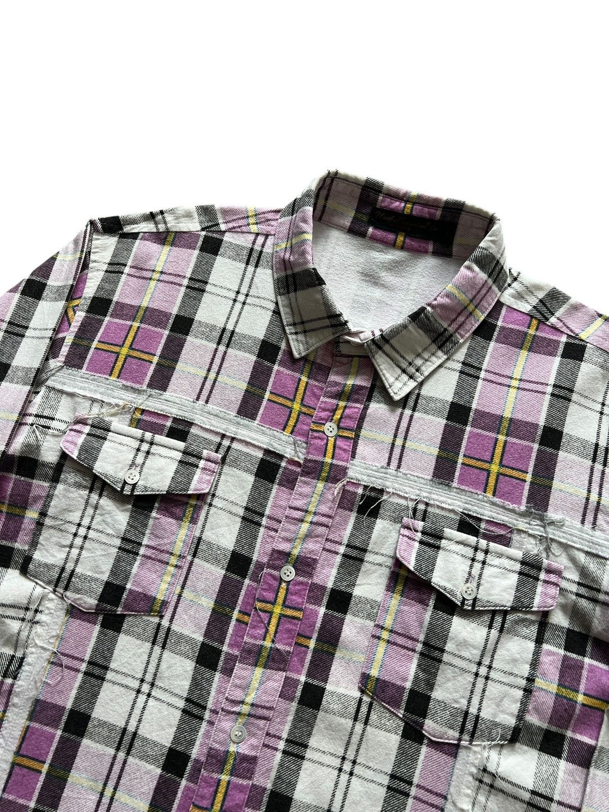 Fragment Design × Undercover SS04 Undercover x Fragment Design Reconstruct Flannel Shirt Size US L / EU 52-54 / 3 - 4 Thumbnail