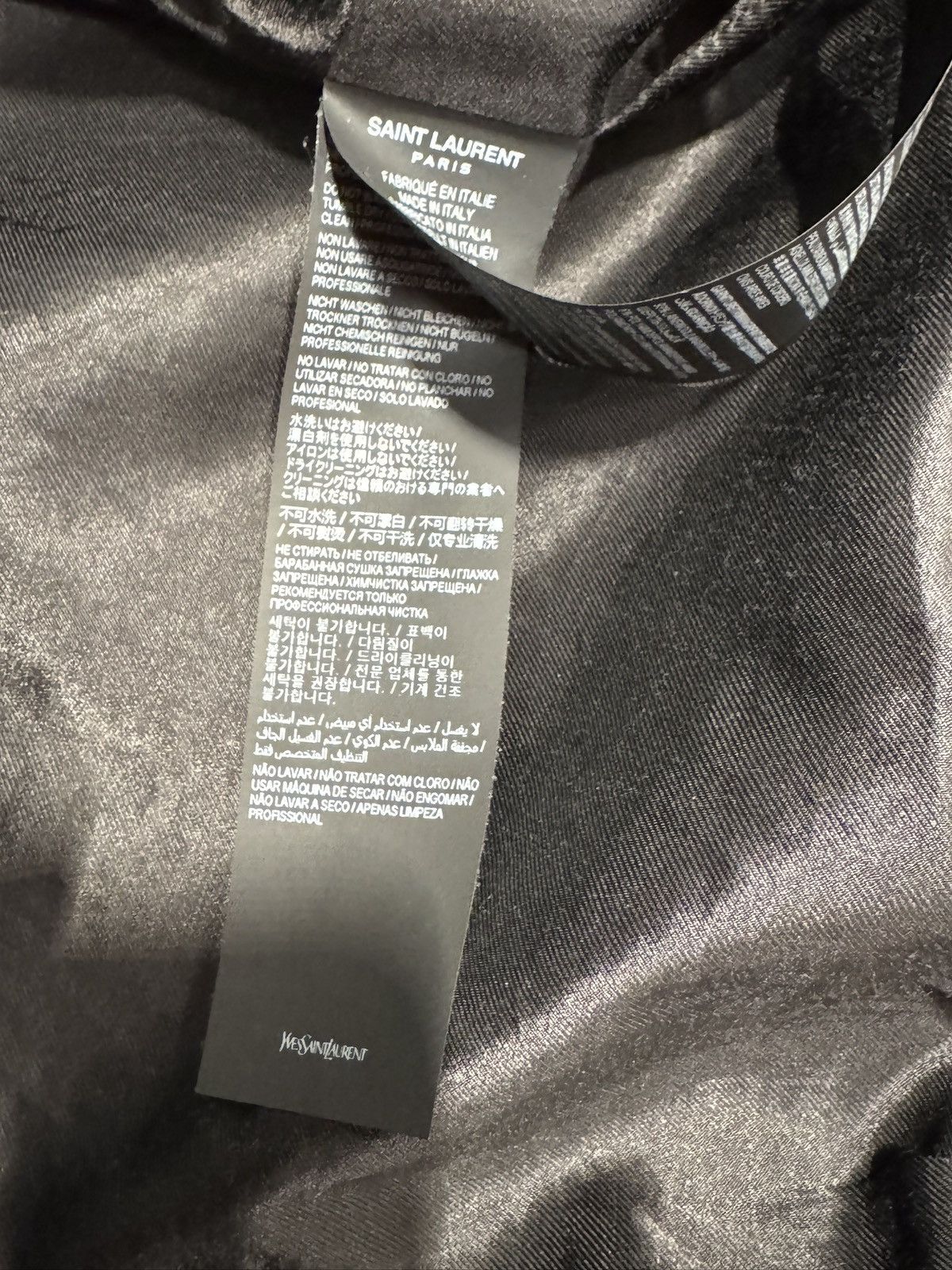 Saint Laurent Paris Teddy Saint Laurent Size US S / EU 44-46 / 1 - 6 Thumbnail