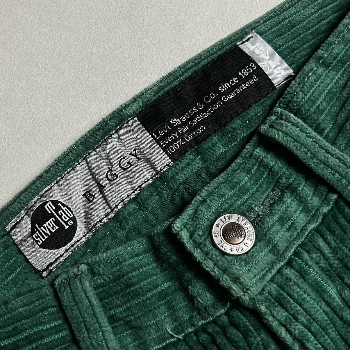 Levi's Vintage Clothing 00s Levis Silver Tab Baggy Corduray Size US 28 / EU 44 - 8 Thumbnail