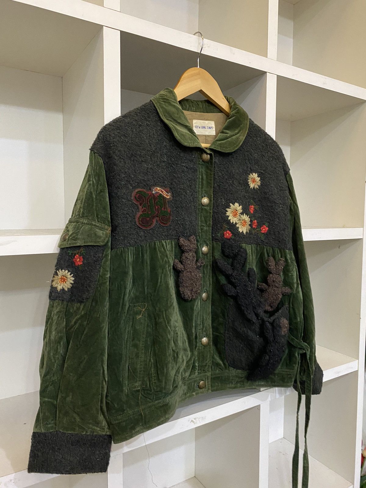 Japanese Brand × Vintage Vintage Jacket Nice Design by Ily a Long Temps Size M / US 6-8 / IT 42-44 - 4 Thumbnail