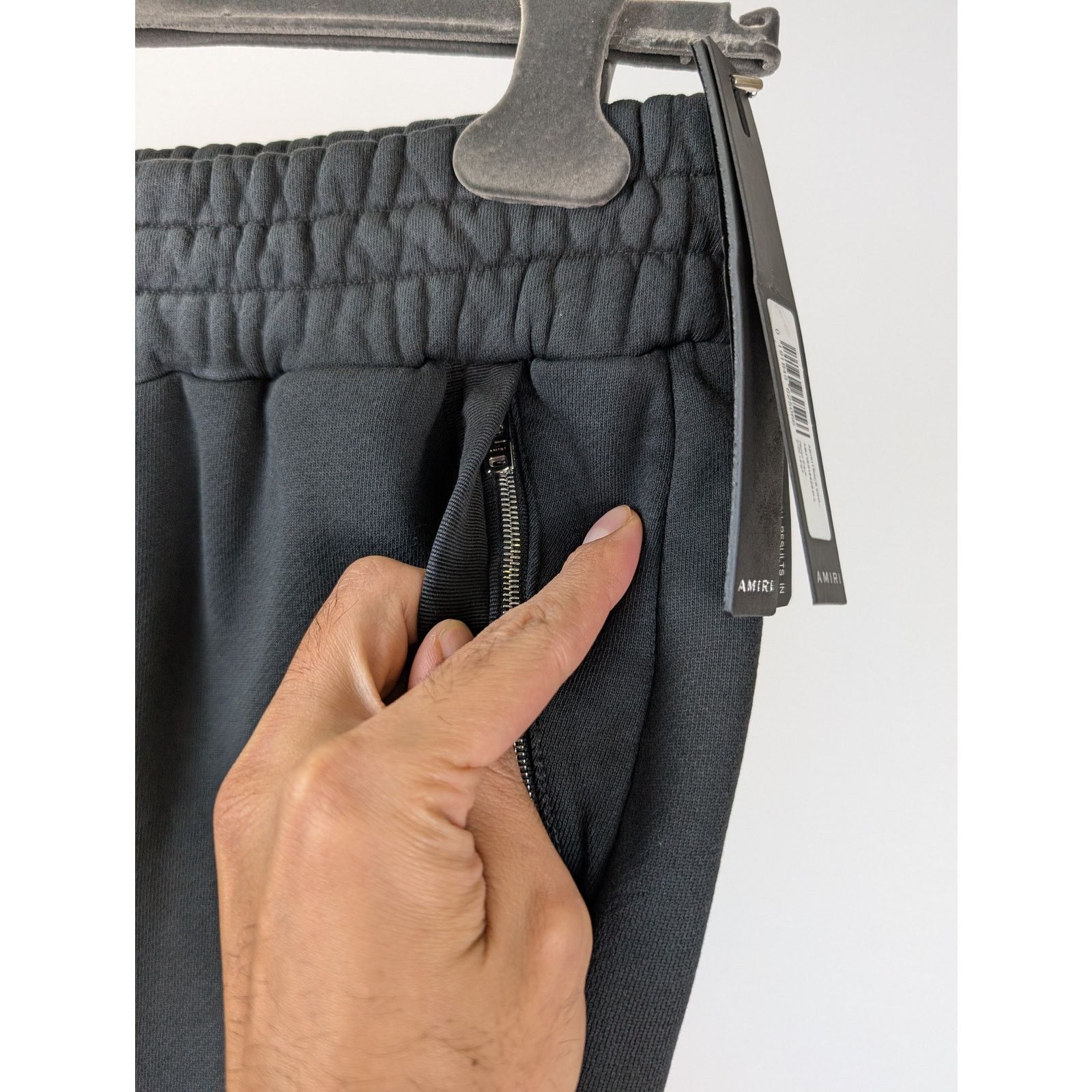 Amiri o1rshd1 Track Shorts in Faded Black Size US 34 / EU 50 - 5 Thumbnail