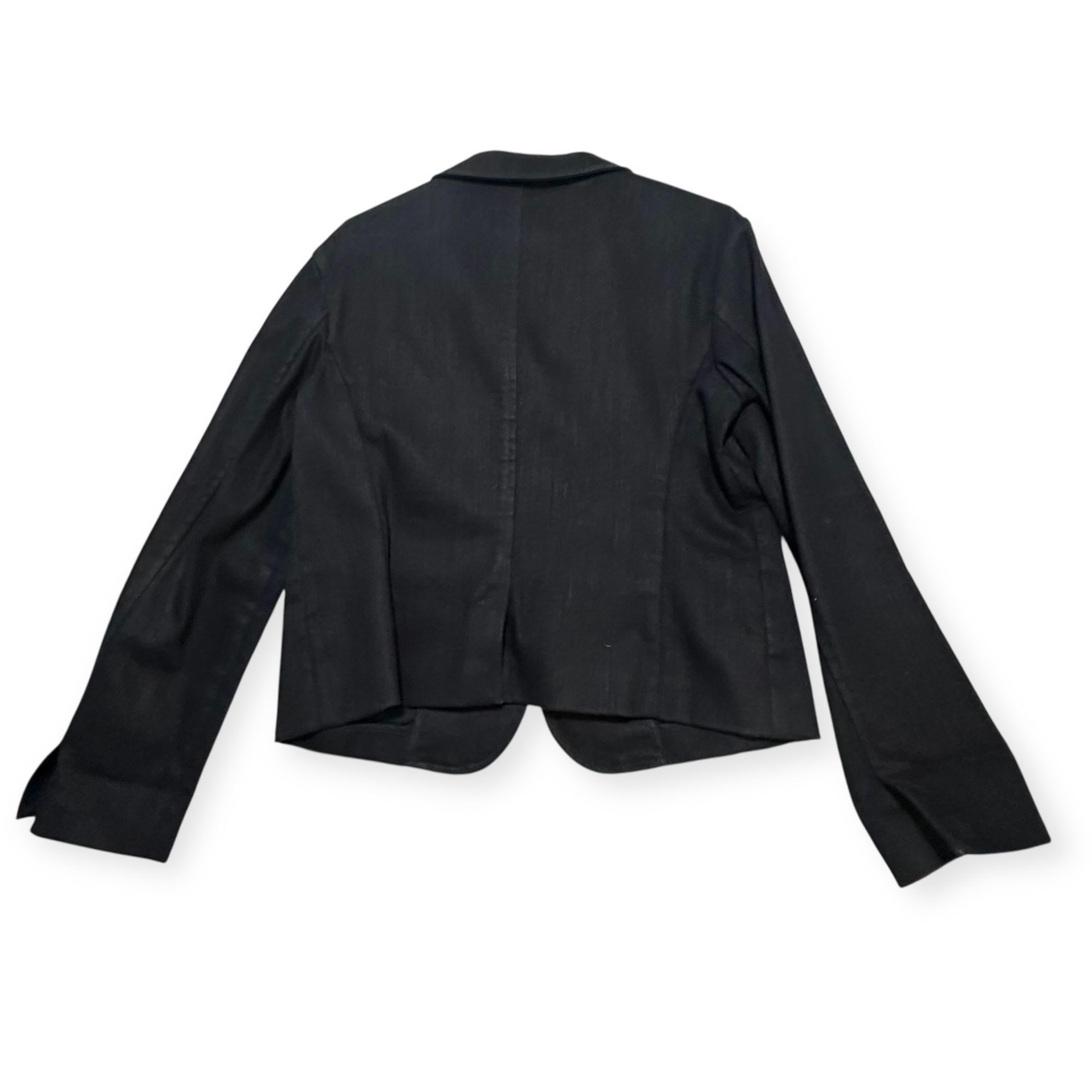 Prada Prada Architectural Navy Cropped Blazer 2008 IT 46 Size L / US 10 / IT 46 - 5 Thumbnail