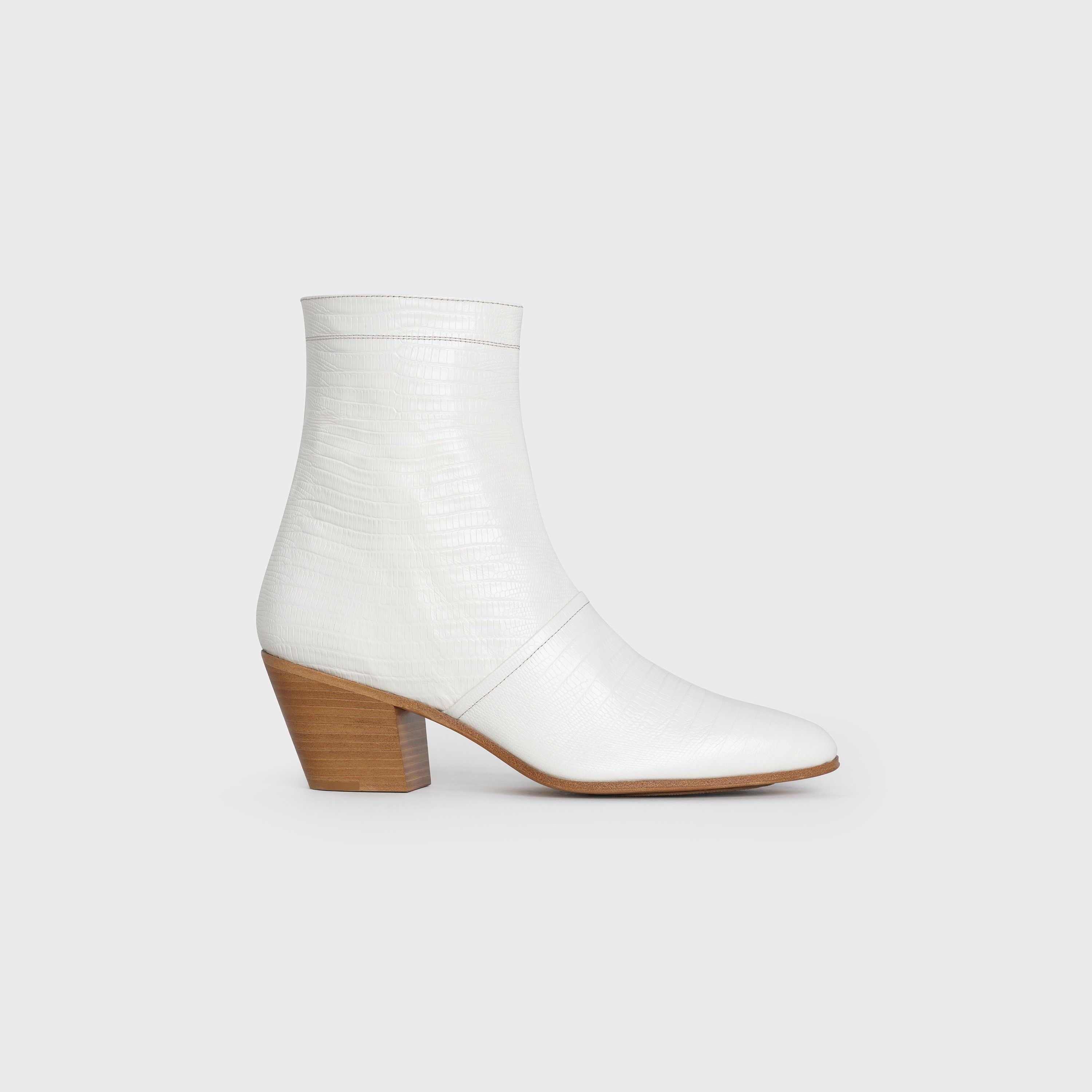 Celine o1y0725 Ankle Boots in White Size US 9 / IT 39 - 1 Thumbnail