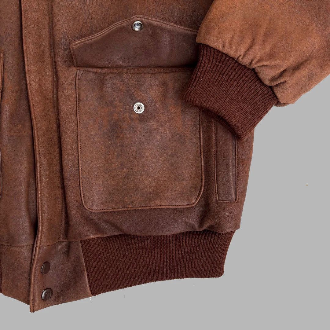 Vintage 20th Century Fox 1990 Vintage Movie Studio Leather Jacket Size US M / EU 48-50 / 2 - 3 Thumbnail