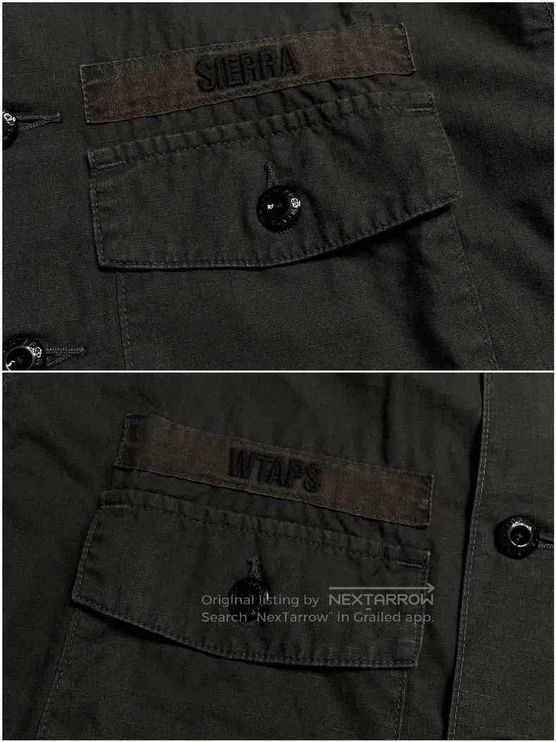 Wtaps Wtaps Wash two bags of heavy water and work long-sleeved s Size US S / EU 44-46 / 1 - 5 Thumbnail