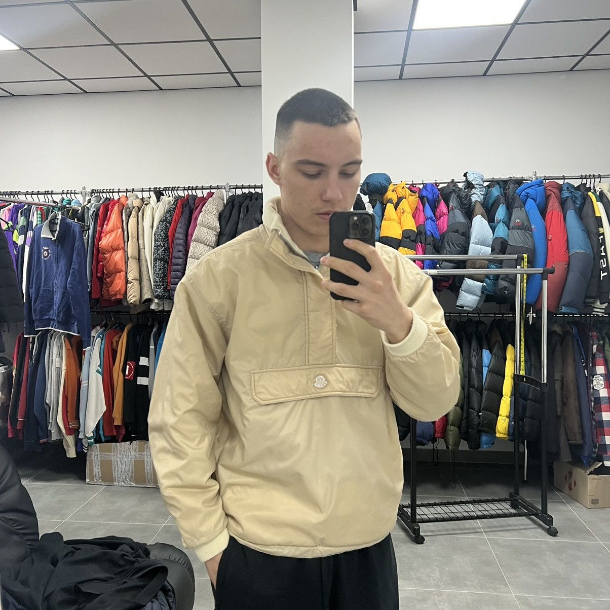 Moncler Grenoble Vintage Moncler Grenoble Fleece/Nylon Reversible Jacket Size US S / EU 44-46 / 1 - 3 Thumbnail