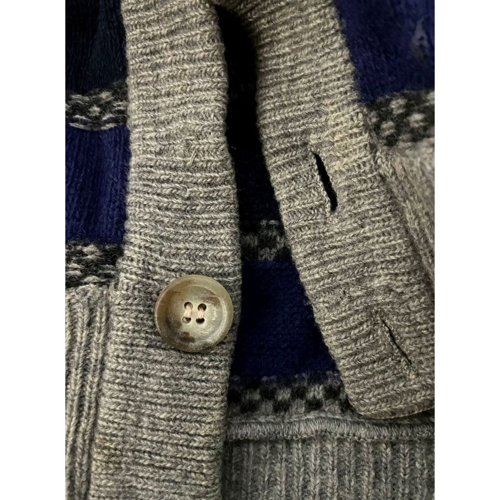 Ermenegildo Zegna Ermenegildo Zegna Mens Cardigan Sweater Multicolor Lambswool Long Sleeve Size US M / EU 48-50 / 2 - 6 Thumbnail