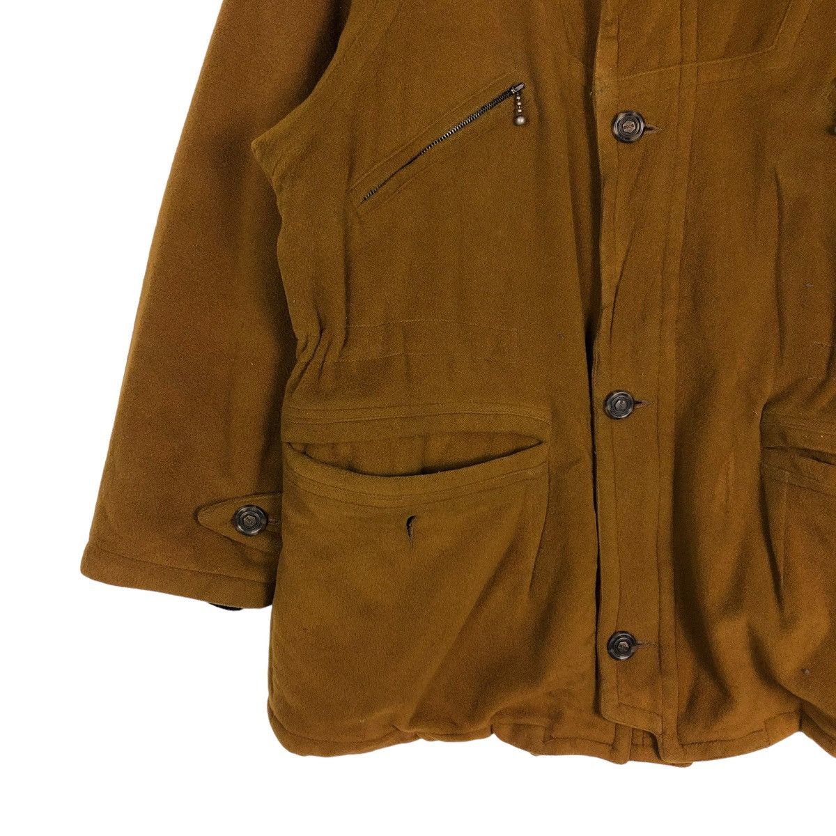Hugo Boss 🔥VINTAGE HUGO BOSS MADE IN ITALY BIKER JACKET MULTI POCKETS Size US M / EU 48-50 / 2 - 6 Thumbnail