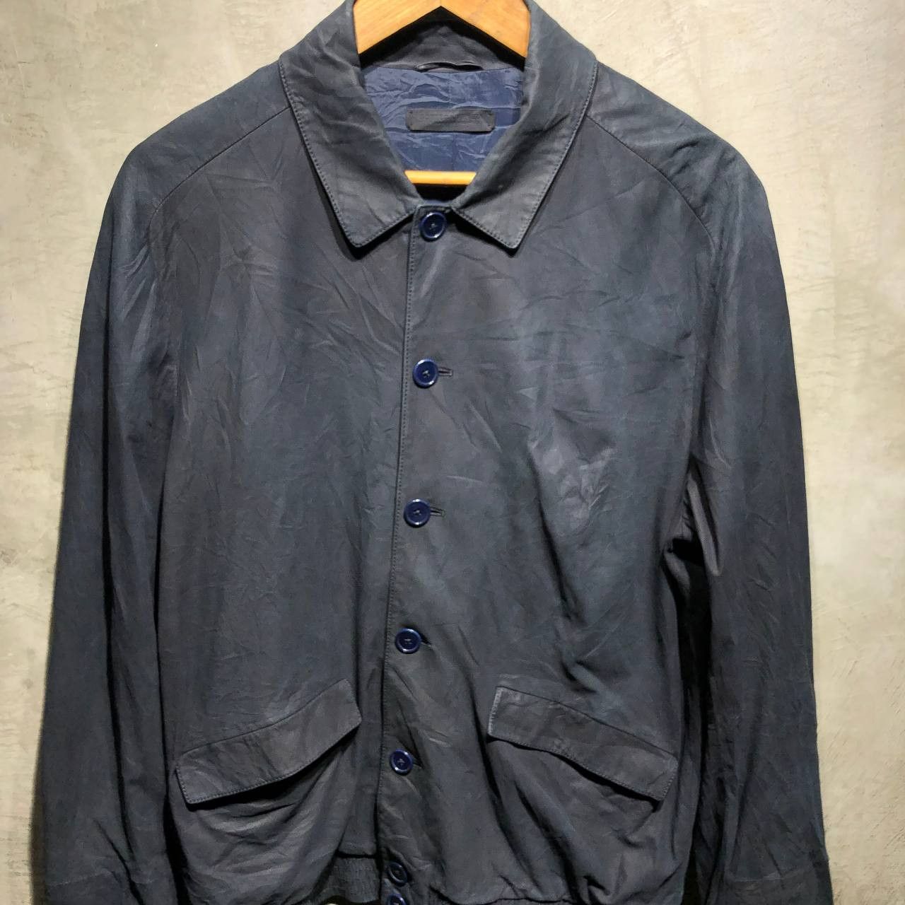 Bottega Veneta Bottega Veneta Suede Leather coach jacket Size US M / EU 48-50 / 2 - 2 Thumbnail