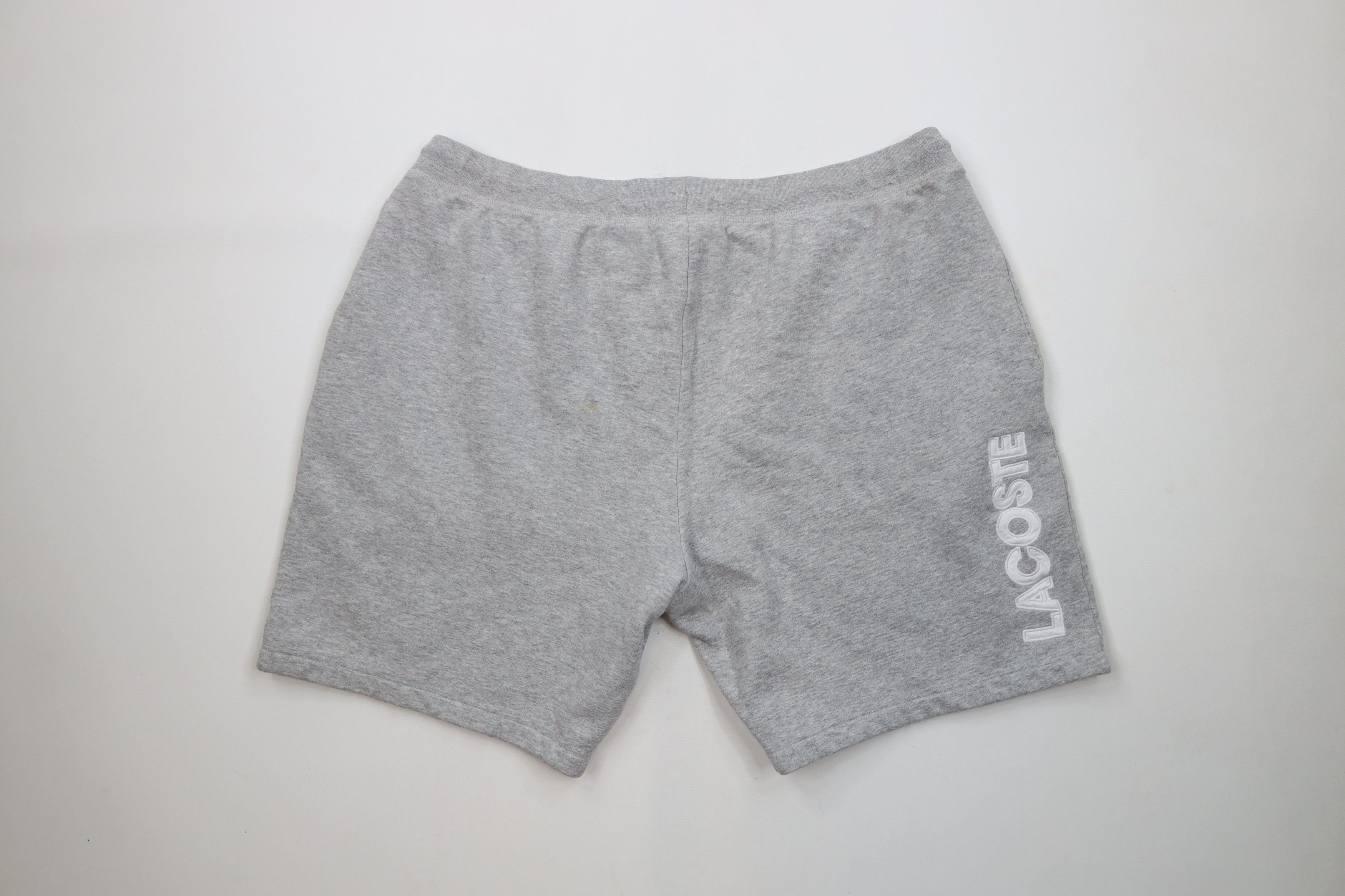 Lacoste × Vintage Lacoste Sport Out Croc Logo Above Knee Sweatpants Shorts Size US 38 / EU 54 - 9 Thumbnail